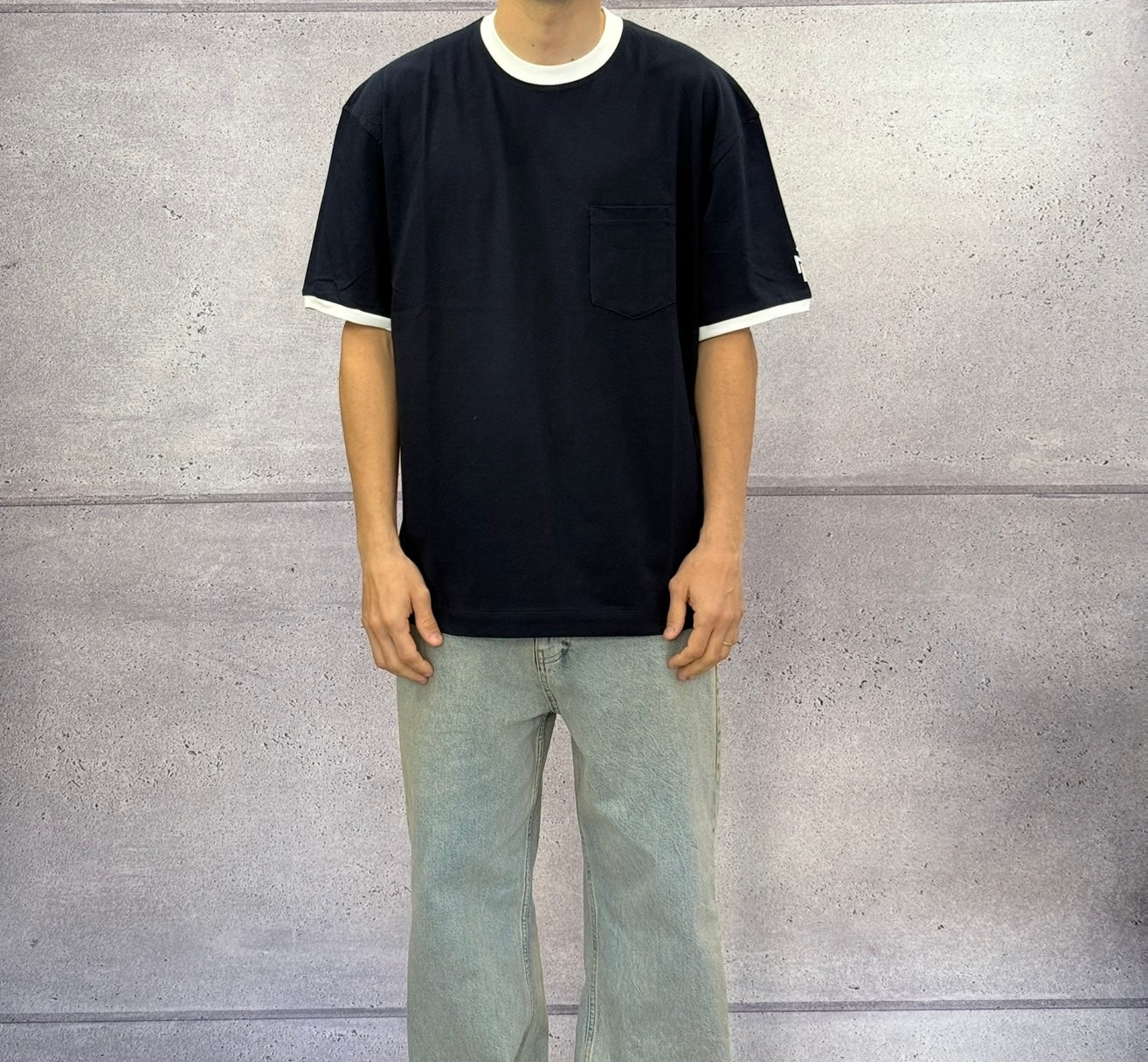 T-SHIRT OVERSIZE CON TASCHINO - IMPERIAL - ART. T8588T007