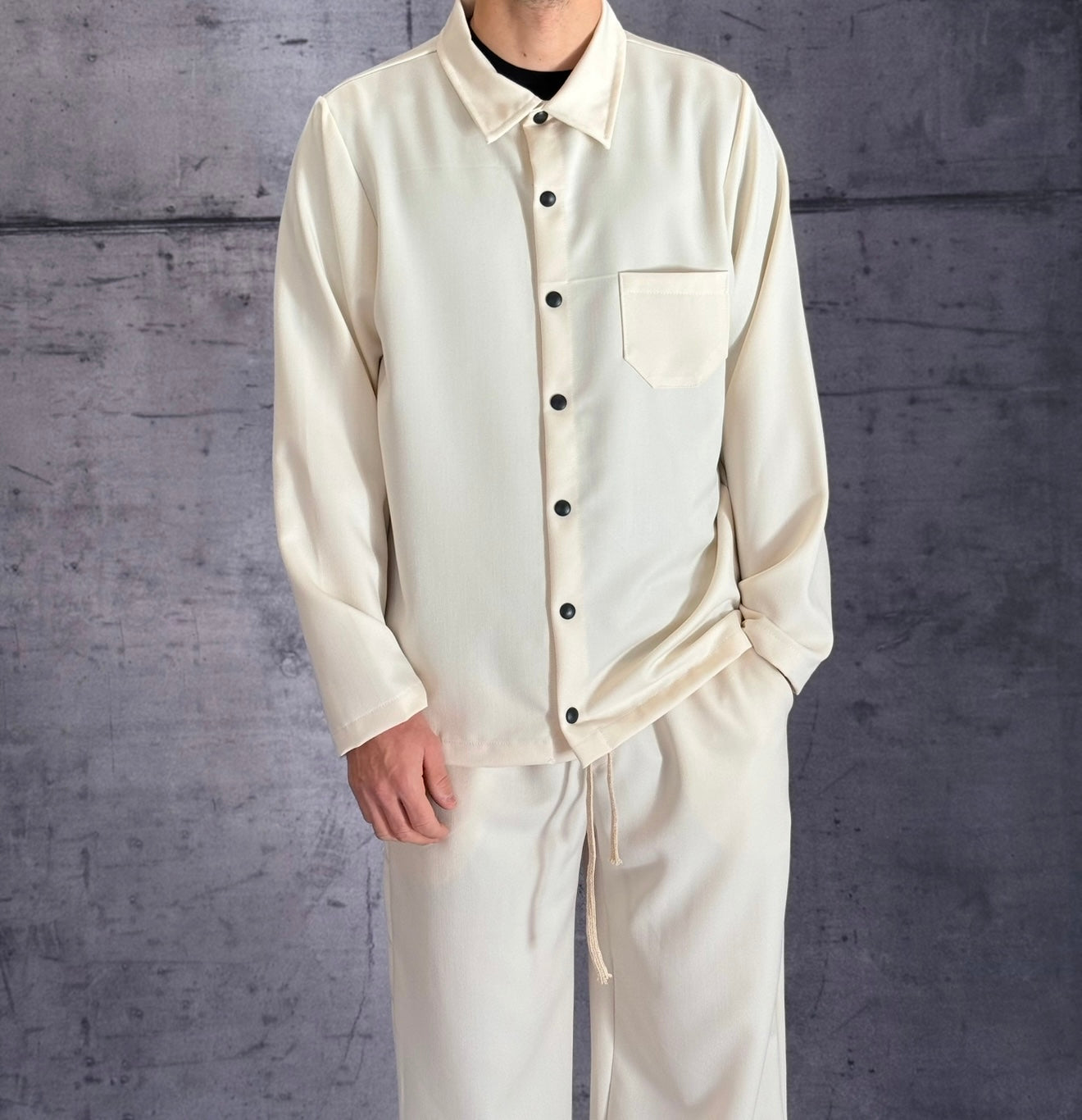 COMPLETO CAMICIONE + PANTALACCIO - HAMEN - ART. MARCUS OUTFIT