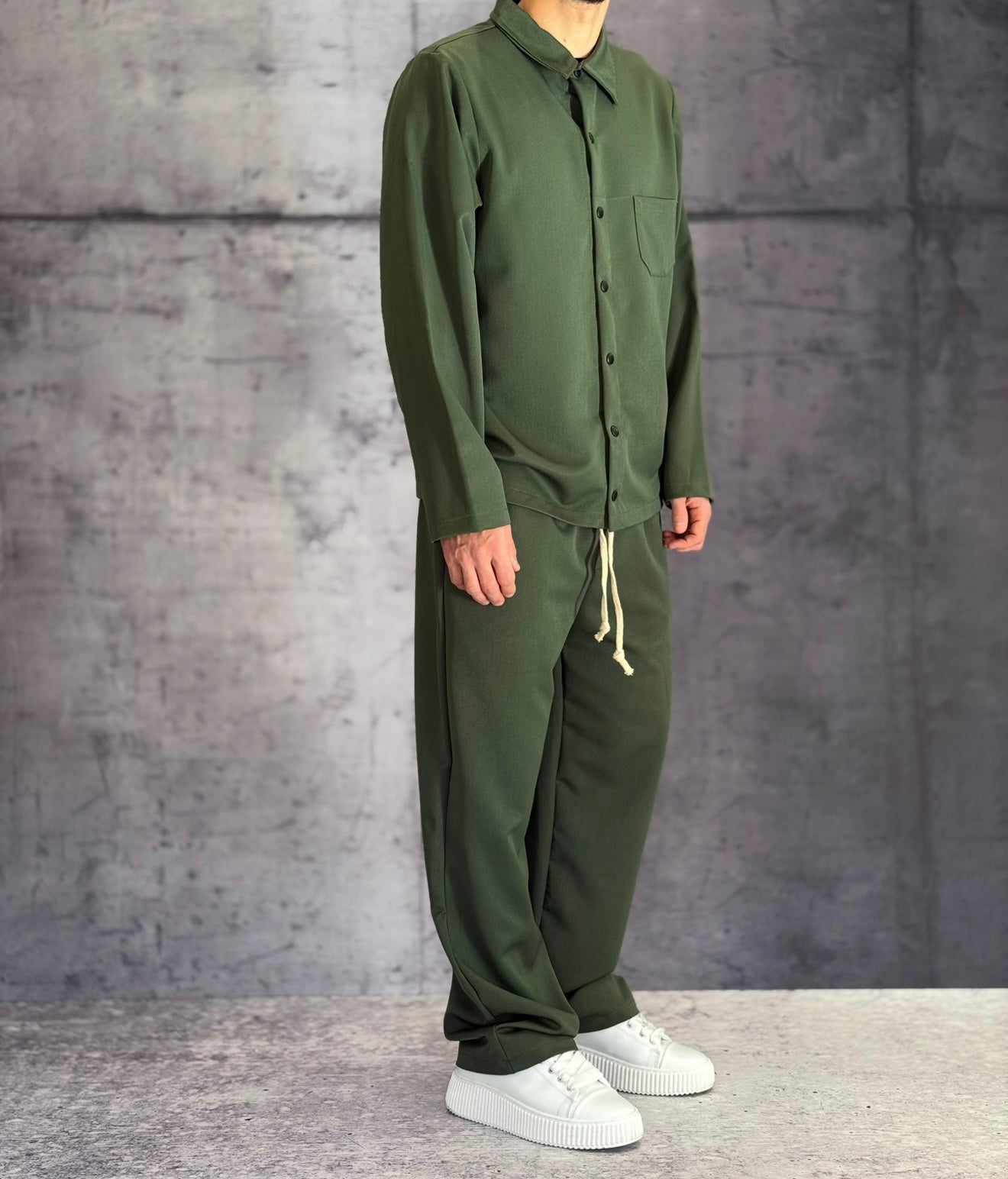 COMPLETO CAMICIONE + PANTALACCIO - HAMEN - ART. MARCUS OUTFIT