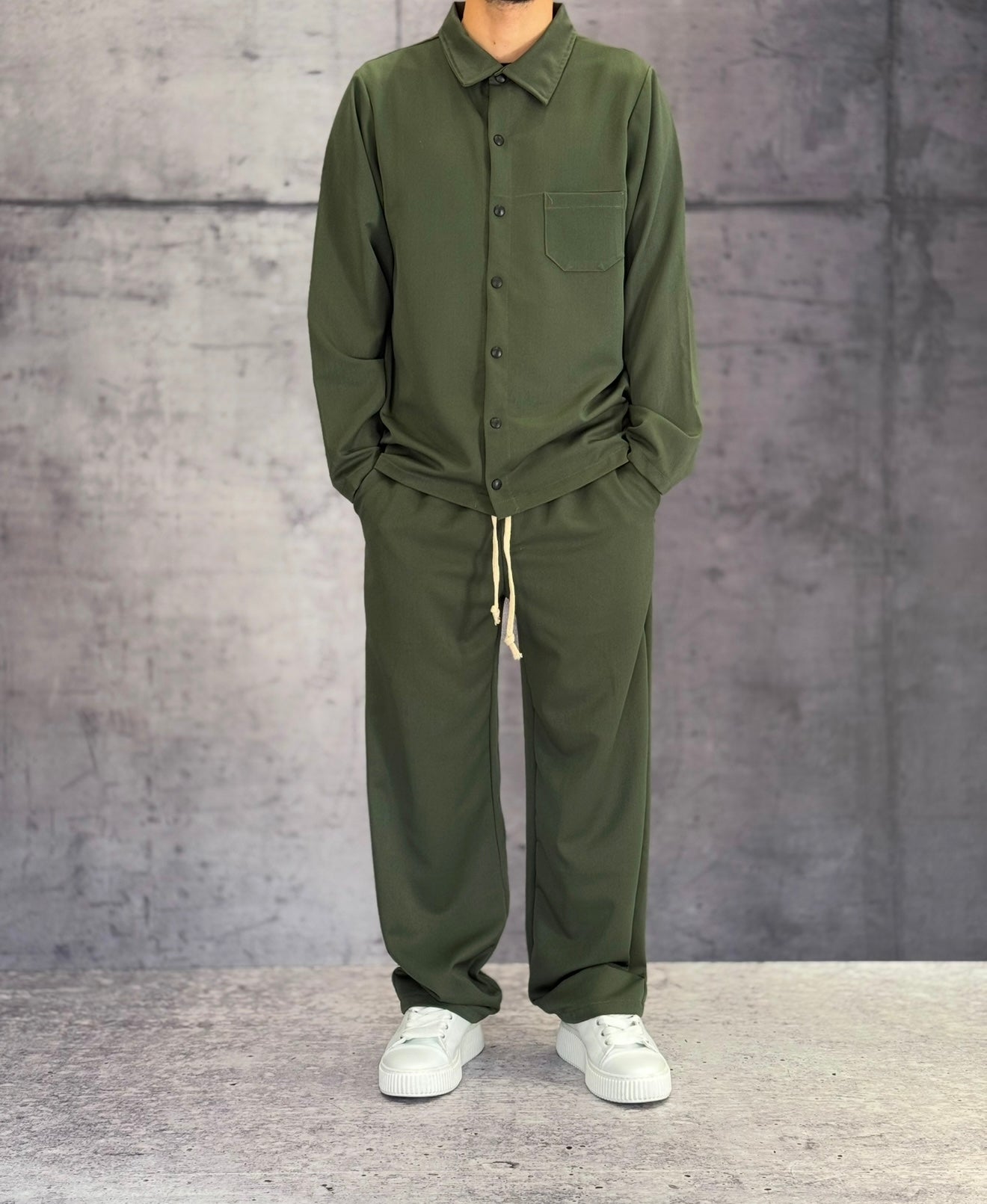COMPLETO CAMICIONE + PANTALACCIO - HAMEN - ART. MARCUS OUTFIT
