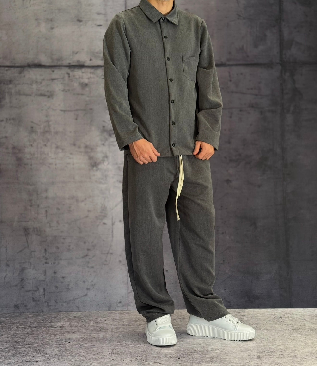 COMPLETO CAMICIONE + PANTALACCIO - HAMEN - ART. MARCUS OUTFIT