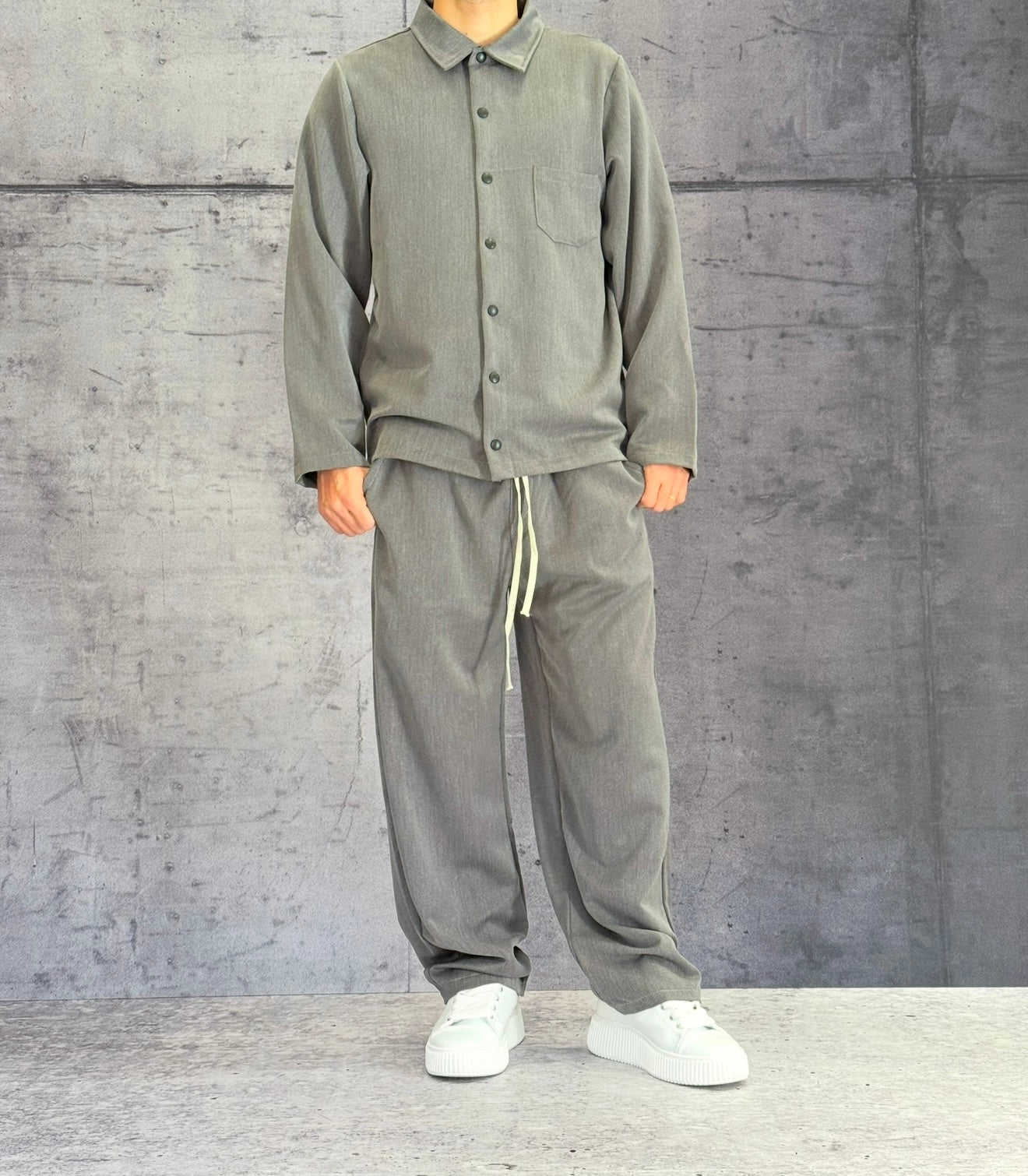 COMPLETO CAMICIONE + PANTALACCIO - HAMEN - ART. MARCUS OUTFIT