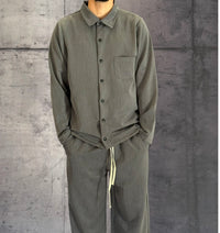 COMPLETO CAMICIONE + PANTALACCIO - HAMEN - ART. MARCUS OUTFIT