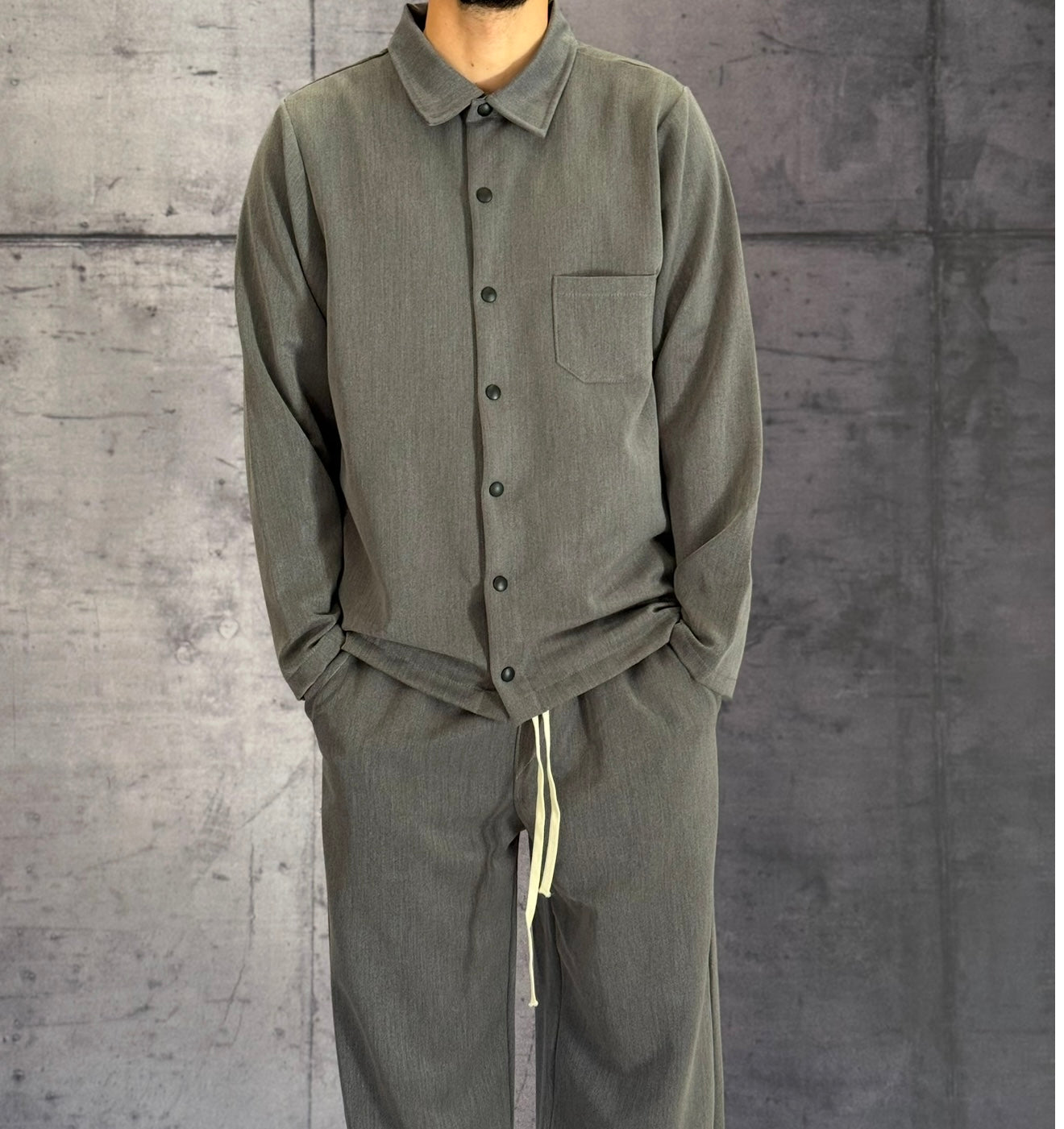 COMPLETO CAMICIONE + PANTALACCIO - HAMEN - ART. MARCUS OUTFIT