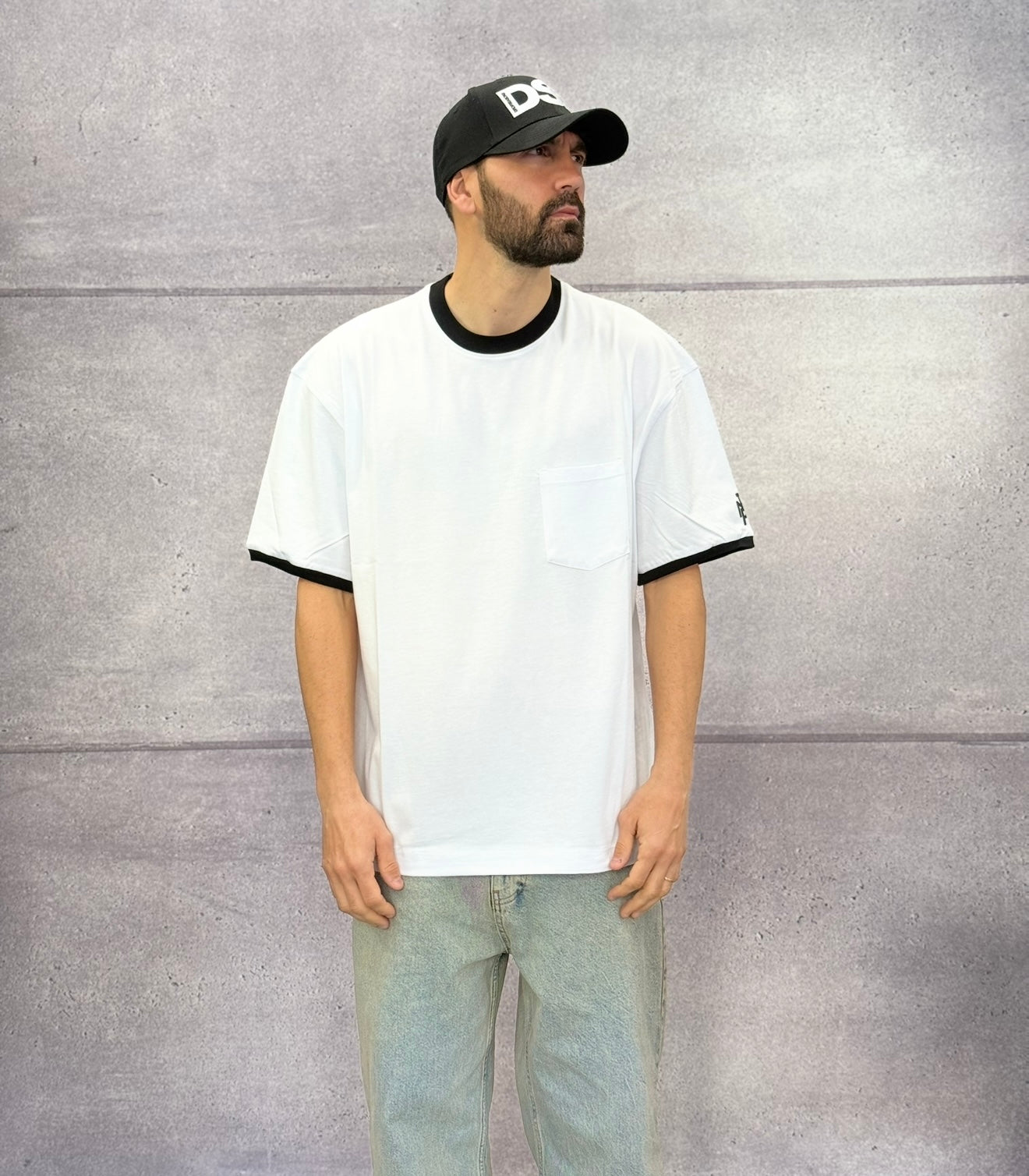 T-SHIRT OVERSIZE CON TASCHINO - IMPERIAL - ART. T8588T007