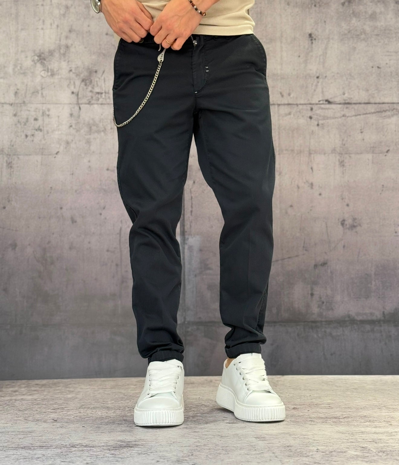 PANTALONE CHINOS ARMATURATO - BERNA - *ART. 243218