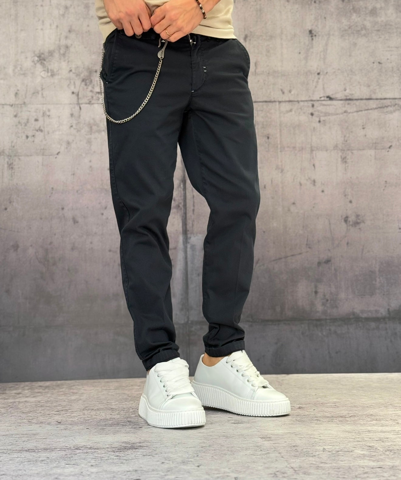 PANTALONE CHINOS ARMATURATO - BERNA - *ART. 243218
