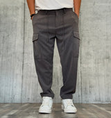 PANTALONE CARGO TASCONE - HAMEN - ART. LPP0206 - COL. GRIGIO