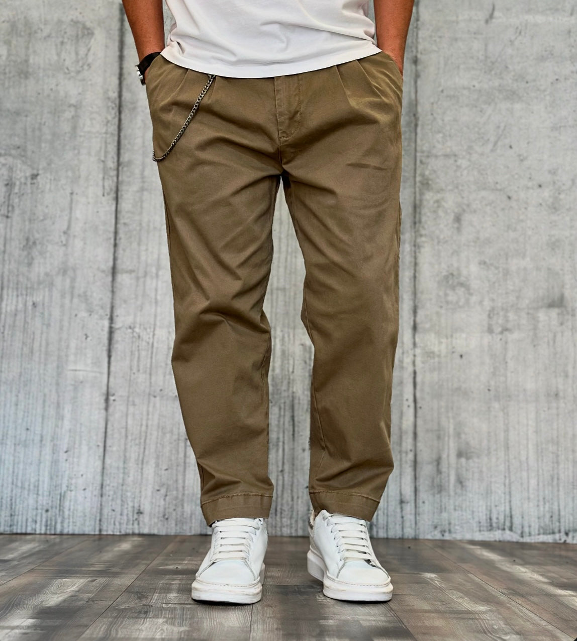 PANTALONE - HAMEN - ART. LPP0193 - COL. KHAKI