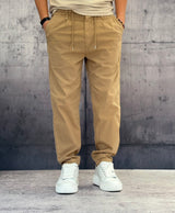 PANTALACCIO CROPPED MISTO LINO - BERNA - *ART. 243403245 - COL. COLONIALE