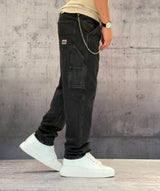 JEANS EDGE STRAIGHT - ONLY&SONS - ART. 22033015 - COL. WASHED BLACK