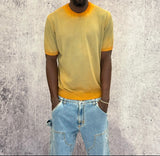 T-SHIRT GIROCOLLO IN MAGLIA DOP.TINTURA - BERNA - ART. 251034