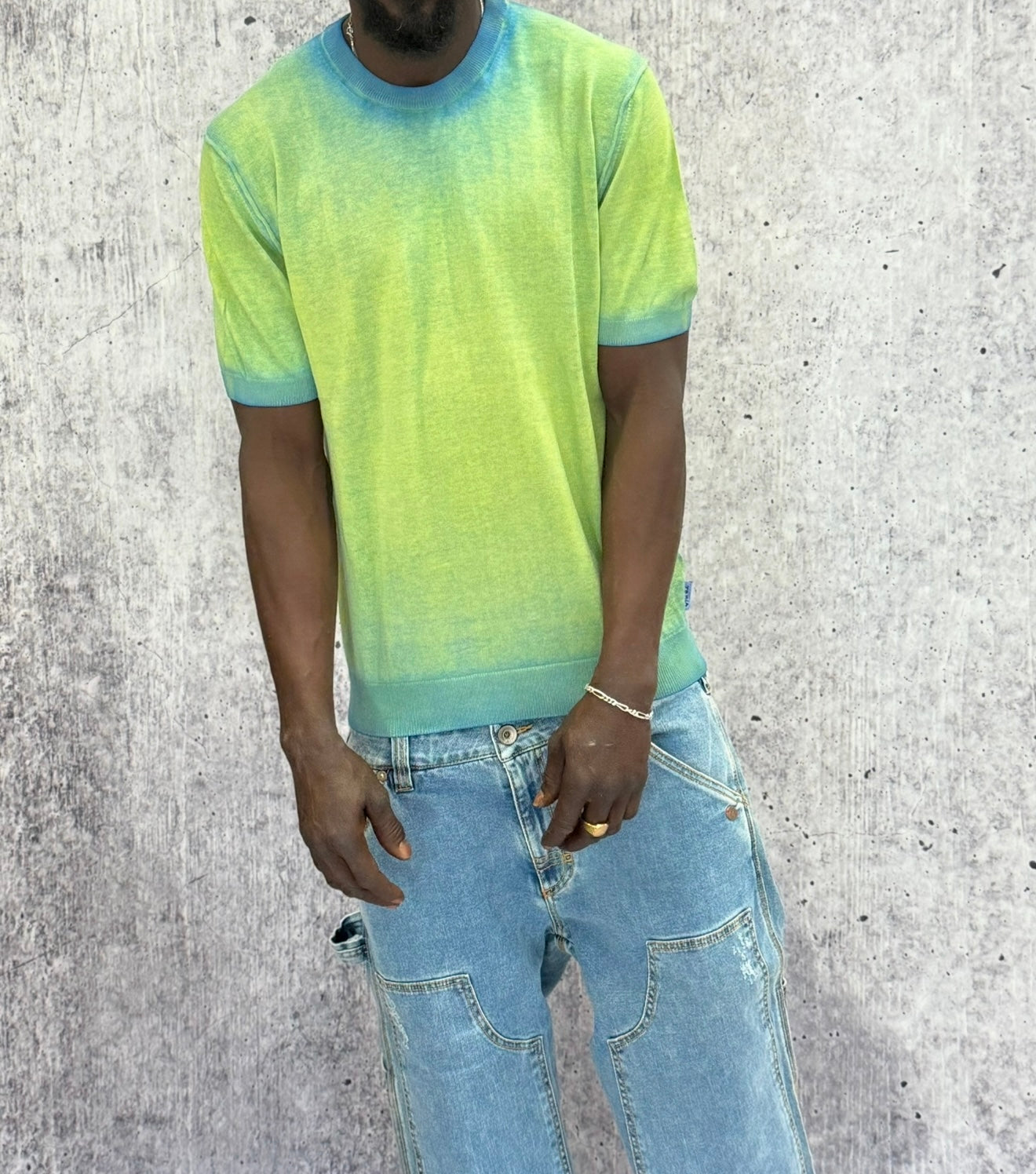 T-SHIRT BERNA GIROCOLLO IN MAGLIA DOP.TINTURA  SS10 ART. 251034