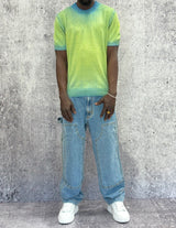 T-SHIRT GIROCOLLO IN MAGLIA DOP.TINTURA - BERNA - ART. 251034