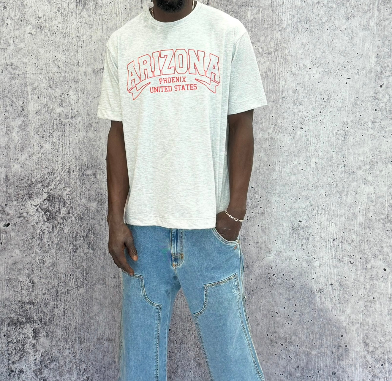 T-SHIRT JERSEY ARIZONA - BERNA - ART. 25126721 - COL. GRIGIO MELANGE