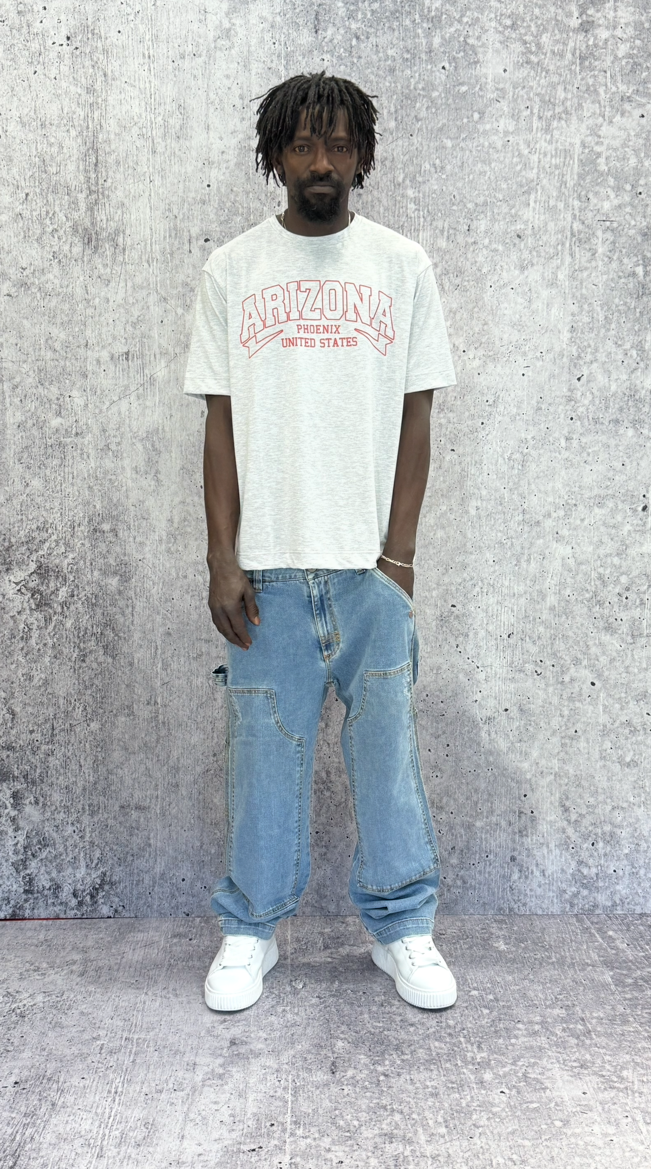 T-SHIRT JERSEY ARIZONA - BERNA - ART. 25126721 - COL. GRIGIO MELANGE