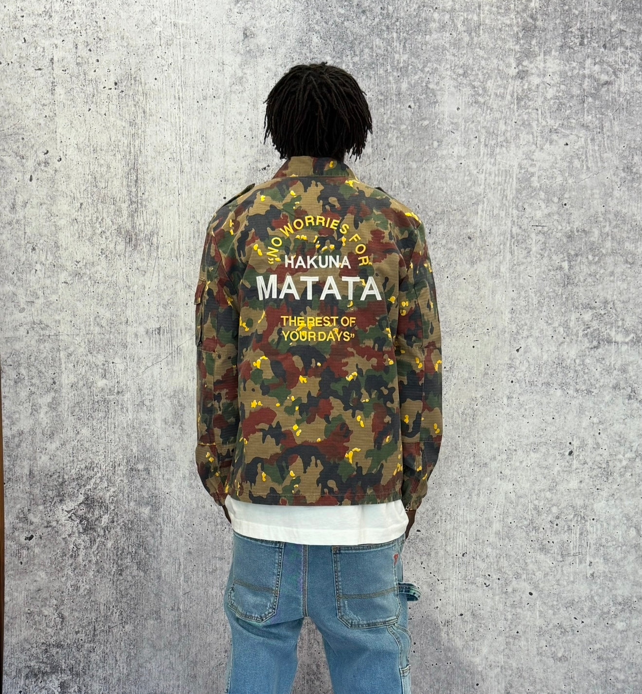 GIACCA RICAMO HAKUNA MATATA - BERNA - ART. 25122730 - COL. CAMOU