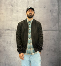 GIUBBINO BOMBER EFFETTO SCAMOSCIATO - ONLY&SONS - ART. 22027463 - COL. BLACK
