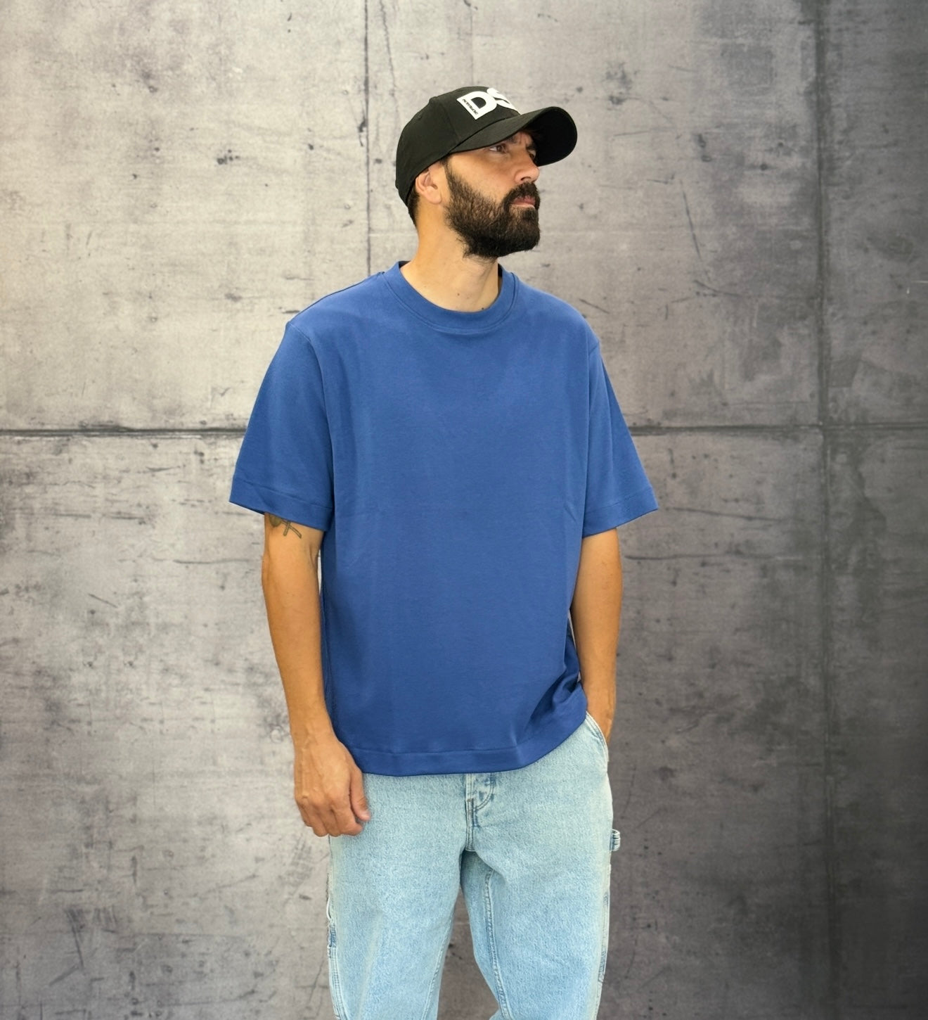 T-SHIRT OVERSIZE INTERLOCK PIU' COLORI - BERNA - ART. 261094  - 252023 - 251088
