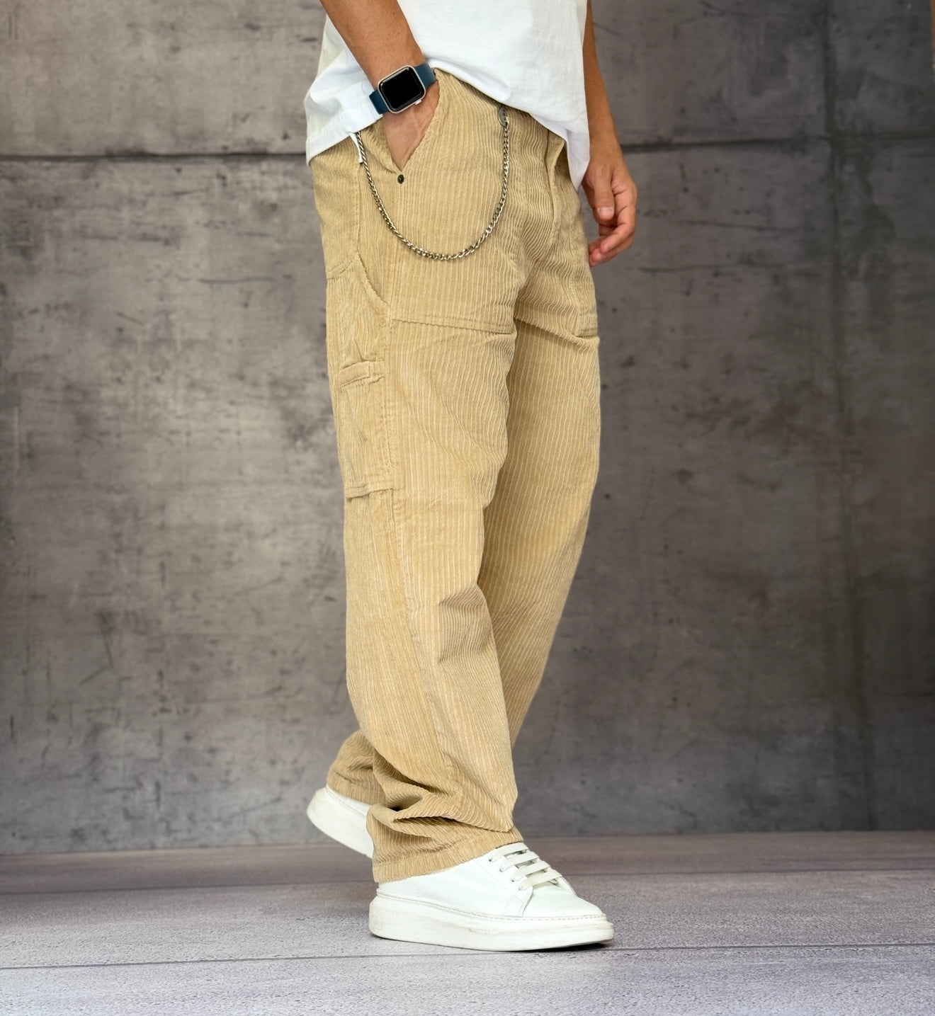 PANTALONE WORK VELLUTO - BERNA - ART. 252002