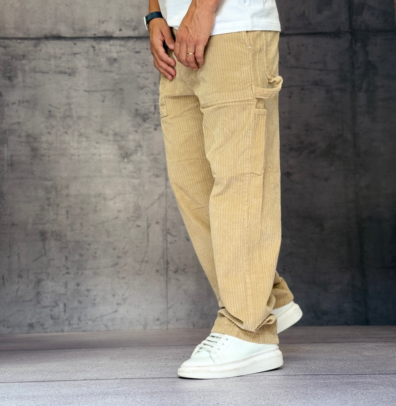PANTALONE WORK VELLUTO - BERNA - ART. 252002
