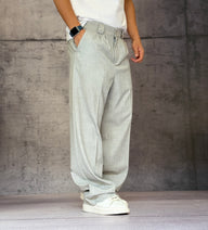 PANTALONE CON ELASTICO IN VITA - NEW JOB BRAND - ART. 52 DANY - COL. GRIGIO MELANGE