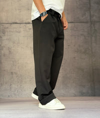 PANTALONE CON ELASTICO IN VITA - NEW JOB BRAND - ART. LUIS - COL. NERO