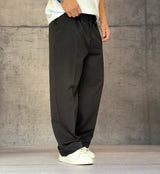 PANTALONE CON ELASTICO IN VITA - NEW JOB BRAND - ART. LUIS - COL. NERO