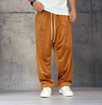 PANTALACCIO VELLUTINO - NEW JOB BRAND - ART. PONZA LACCIO - COL. RUGGINE
