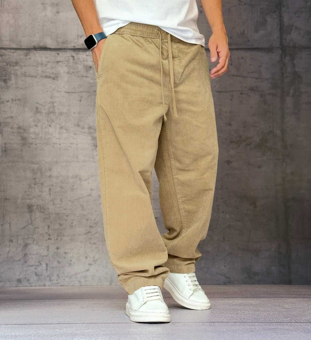 PANTALACCIO LOOSE FIT VELLUTINO - ONLY&SONS - ART. 22035492