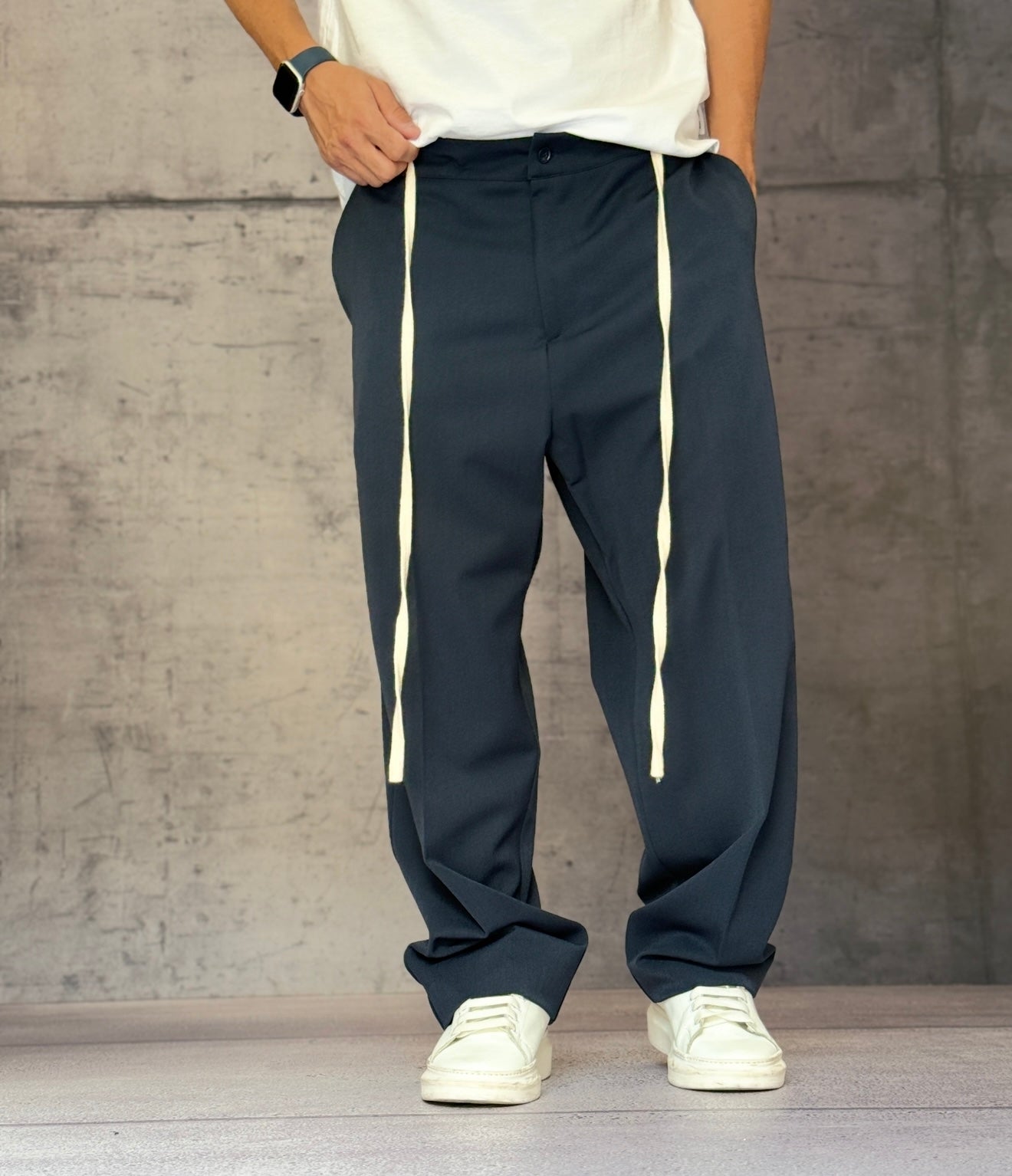 PANTALONE ELASTICO IN VITA - NEW JOB BRAND - ART. BONSAI