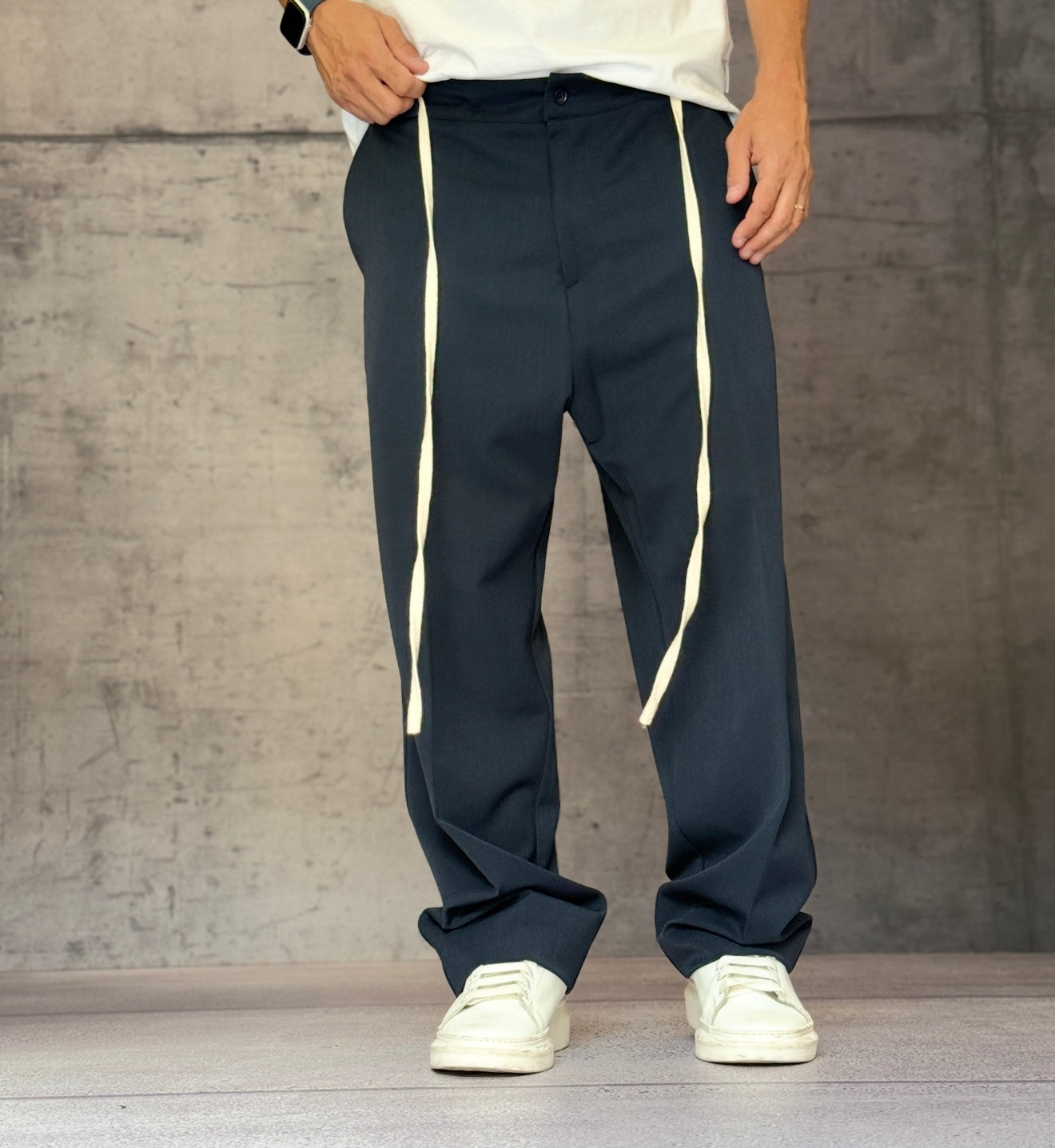 PANTALONE ELASTICO IN VITA - NEW JOB BRAND - ART. BONSAI