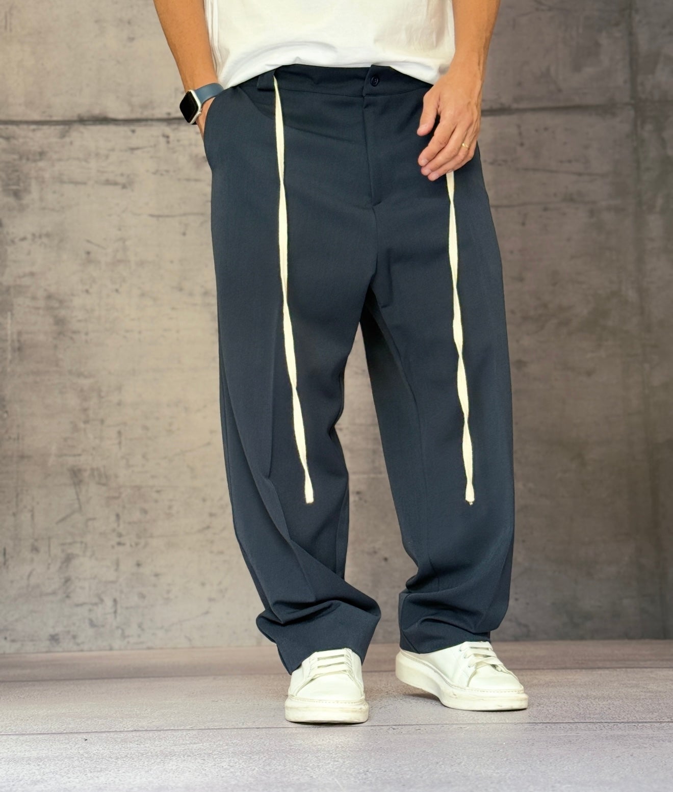PANTALONE ELASTICO IN VITA - NEW JOB BRAND - ART. BONSAI