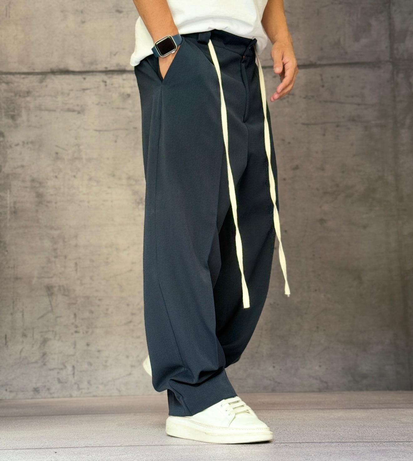 PANTALONE ELASTICO IN VITA - NEW JOB BRAND - ART. BONSAI