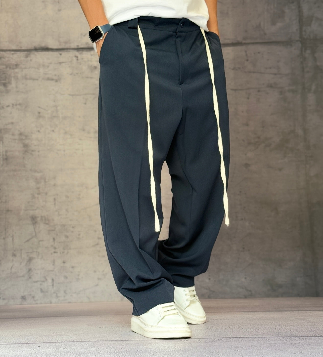 PANTALONE ELASTICO IN VITA - NEW JOB BRAND - ART. BONSAI