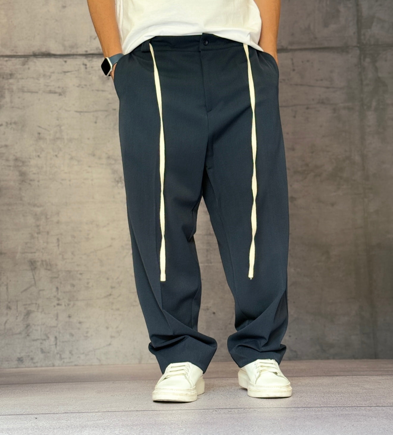 PANTALONE ELASTICO IN VITA - NEW JOB BRAND - ART. BONSAI
