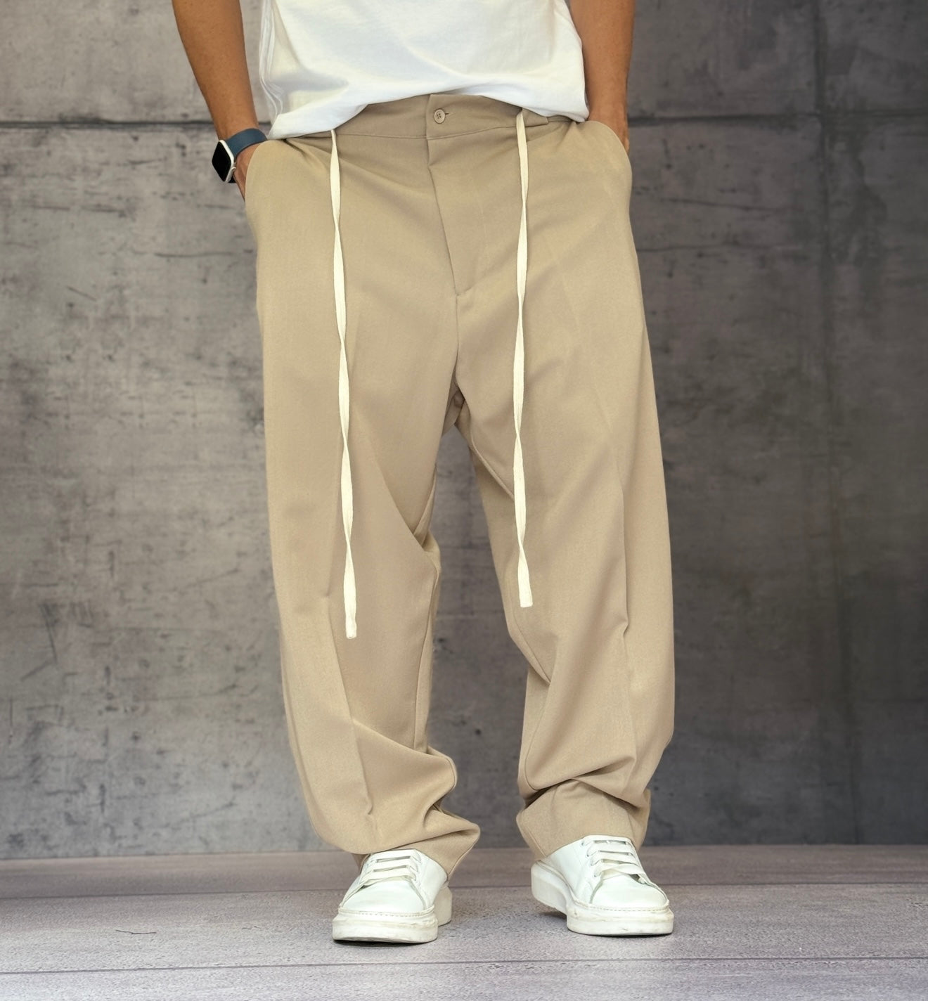 PANTALONE ELASTICO IN VITA - NEW JOB BRAND - ART. BONSAI