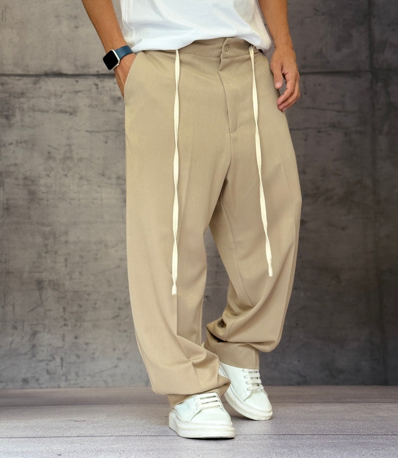 PANTALONE ELASTICO IN VITA - NEW JOB BRAND - ART. BONSAI