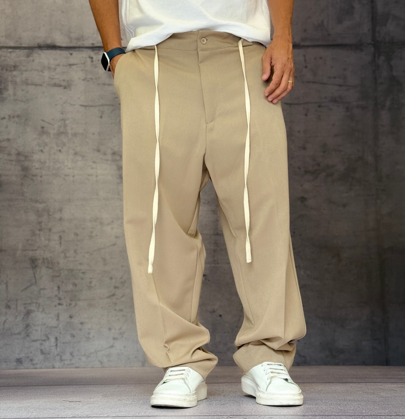 PANTALONE ELASTICO IN VITA - NEW JOB BRAND - ART. BONSAI