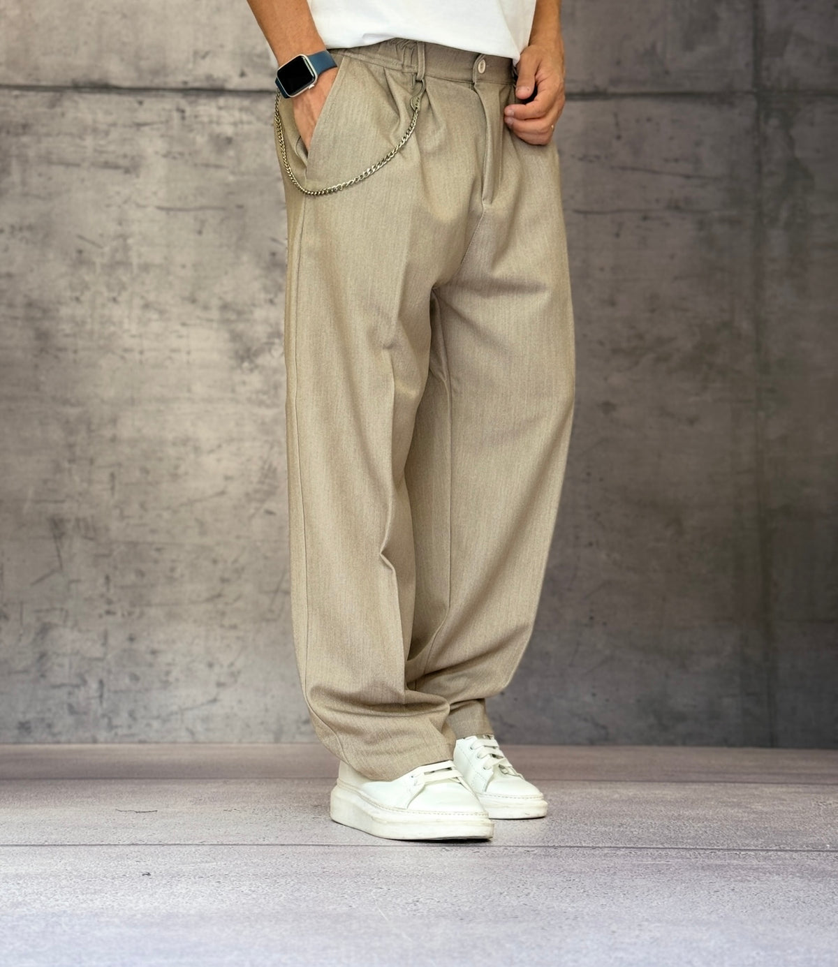 PANTALONE CON ELASTICO IN VITA - NEW JOB BRAND - ART. TREMITY  FW