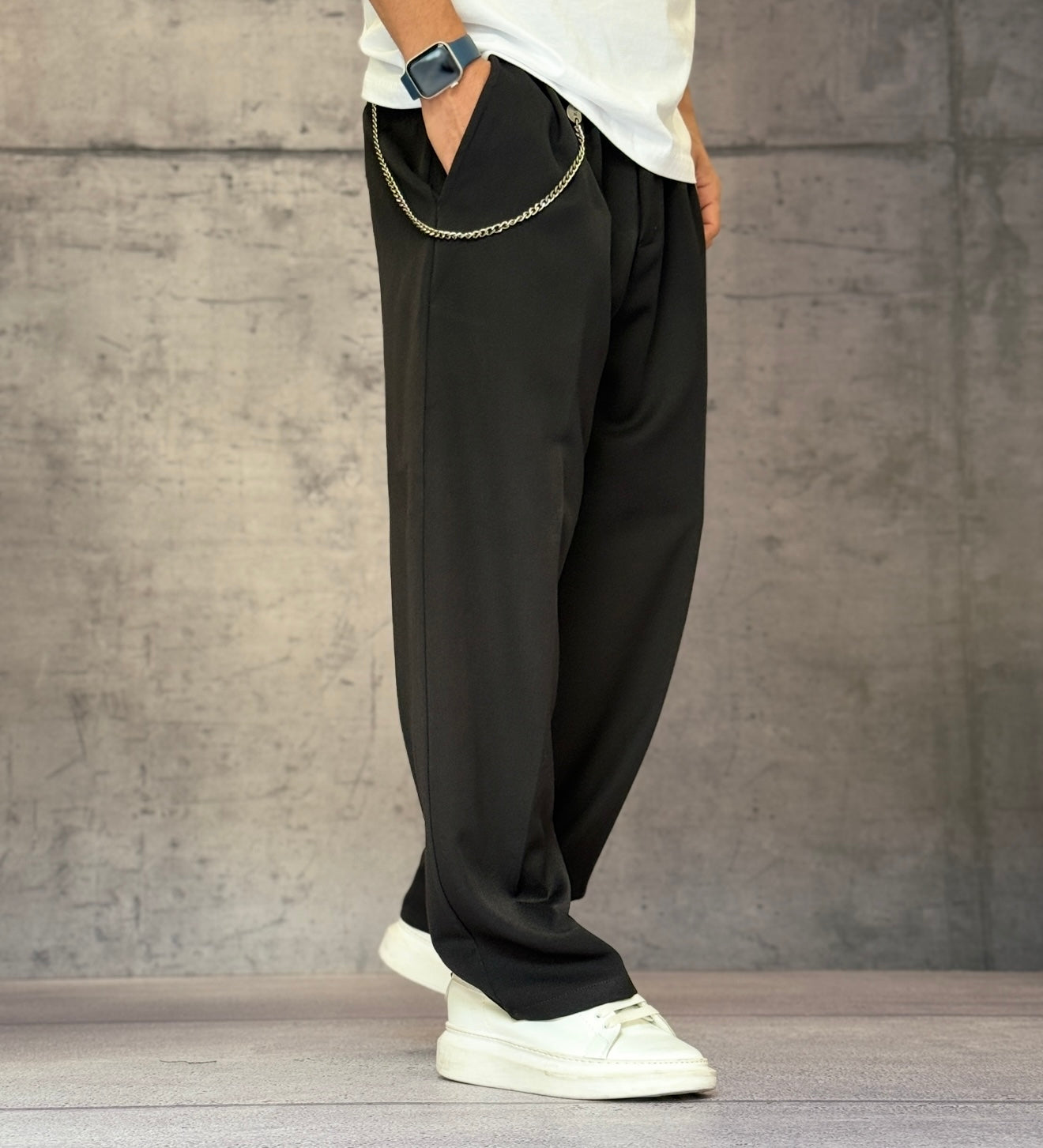 PANTALONE CON ELASTICO IN VITA - NEW JOB BRAND - ART. TREMITY