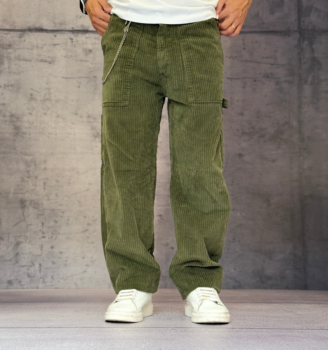 PANTALONE WORK VELLUTO - BERNA - ART. 252002