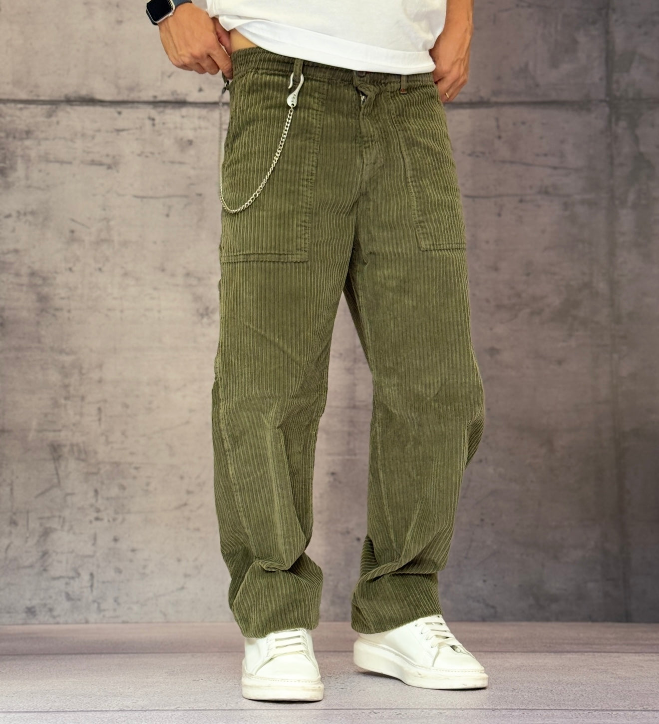 PANTALONE WORK VELLUTO - BERNA - ART. 252002