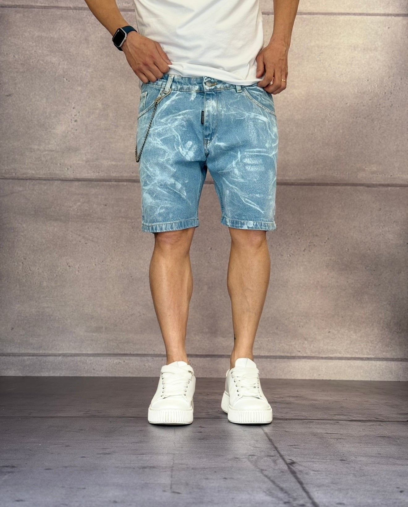 BERMUDA DI JEANS - NEW JOB BRAND - ART. DSQ / 05SMALT - COL. DENIM