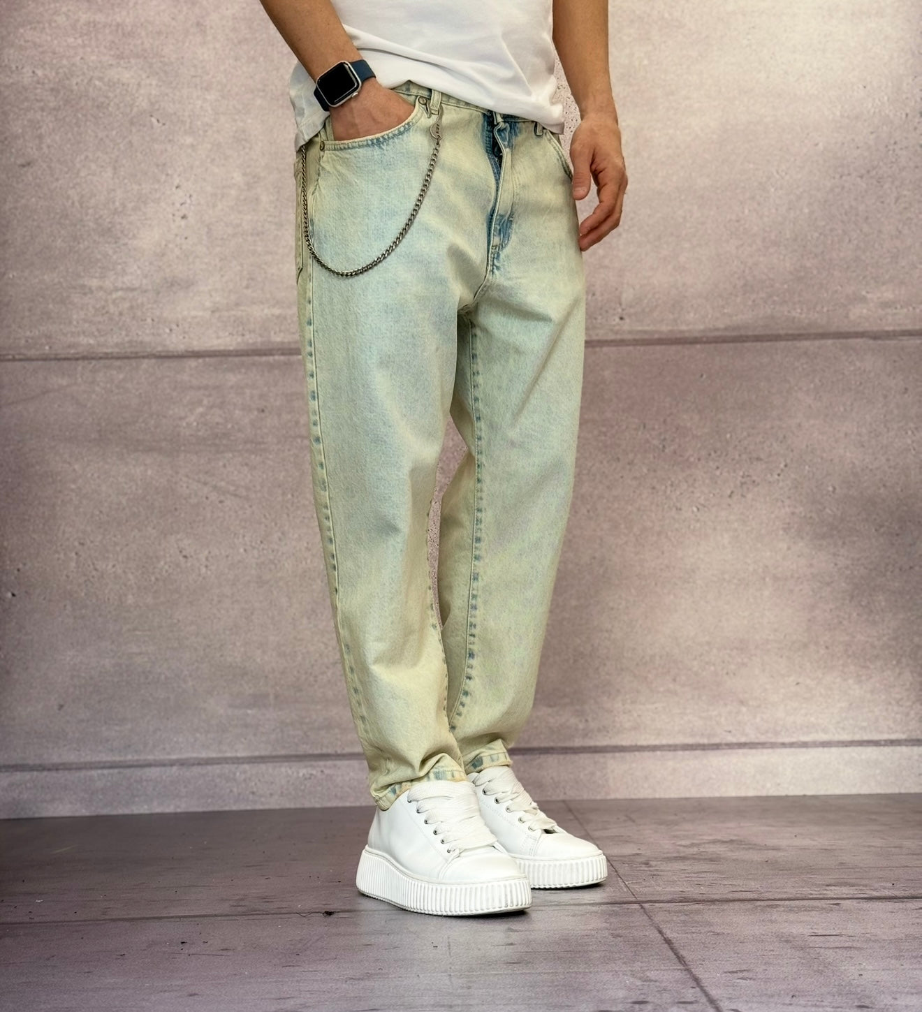 JEANS - BERNA - ART. 25104830 - COL. DENIM SABBIATO