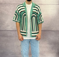 CAMICIA MAGLIA OVERSIZE M/M - NEW JOB BRAND - ART. 8213
