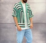 CAMICIA MAGLIA OVERSIZE M/M - NEW JOB BRAND - ART. 8213
