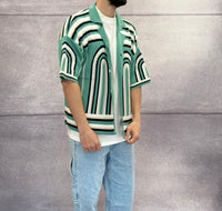 CAMICIA MAGLIA OVERSIZE M/M - NEW JOB BRAND - ART. 8213