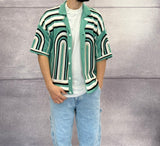 CAMICIA MAGLIA OVERSIZE M/M - NEW JOB BRAND - ART. 8213