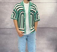 CAMICIA MAGLIA OVERSIZE M/M - NEW JOB BRAND - ART. 8213